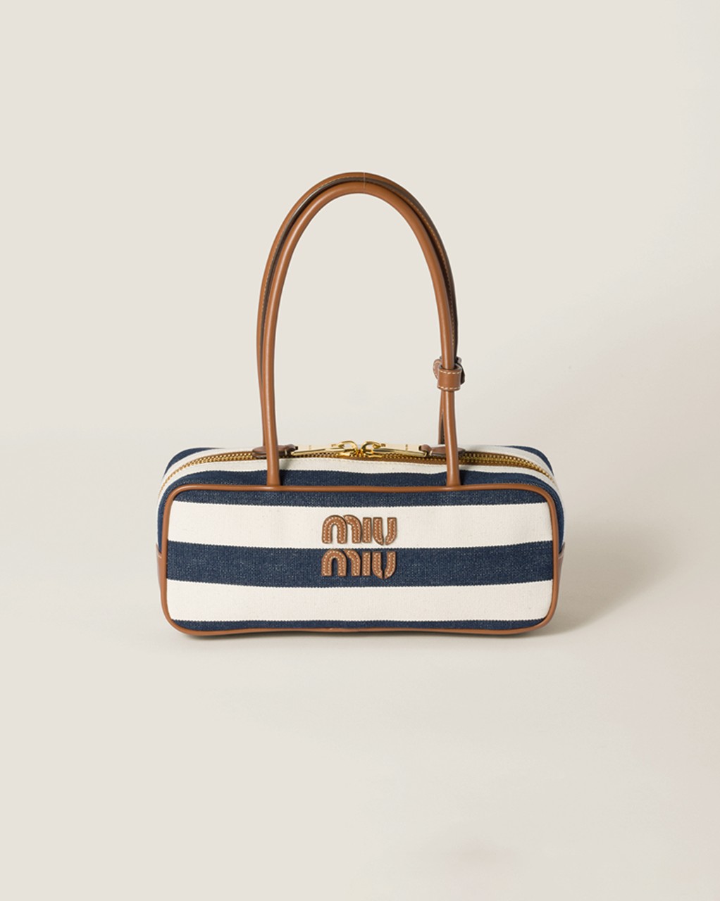 Beau canvas and leather bag